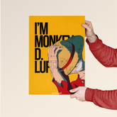 Monkey D. Luffy – One Piece Straw Hat Poster